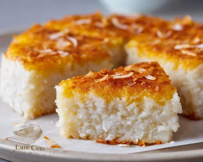 Sticky Coconut Cake