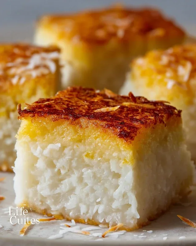 Sticky Coconut Cake
