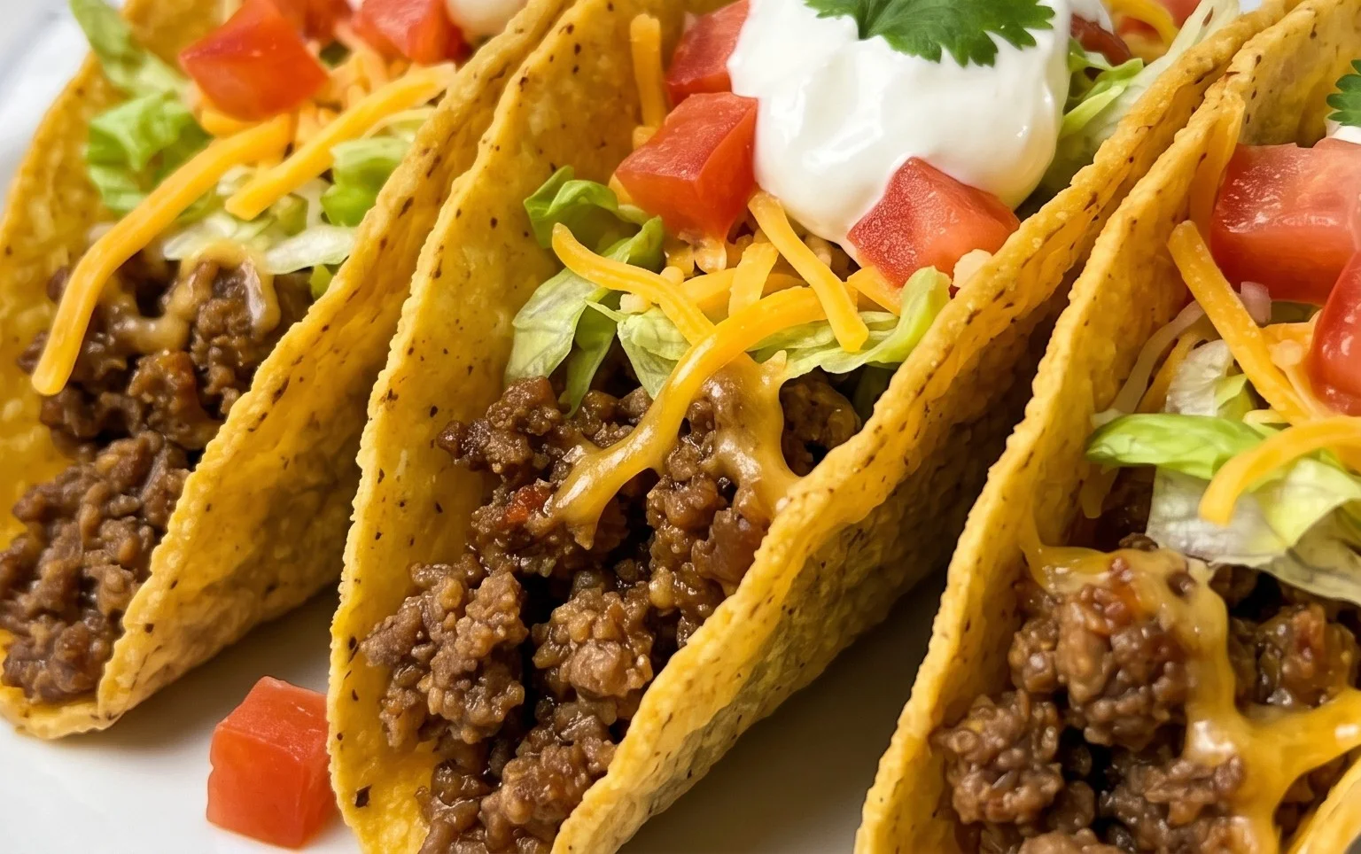 Crispy Ground Beef Tacos