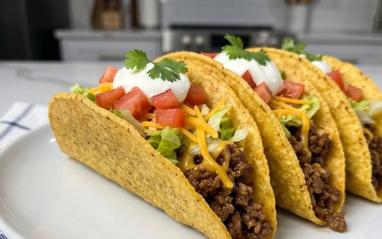 Crispy Ground Beef Tacos