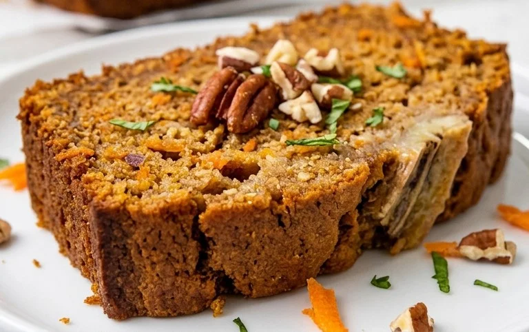 Dairy Free Carrot Cake Banana Bread