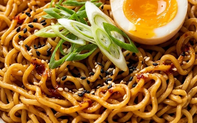 Easy Saucy Ramen Noodles