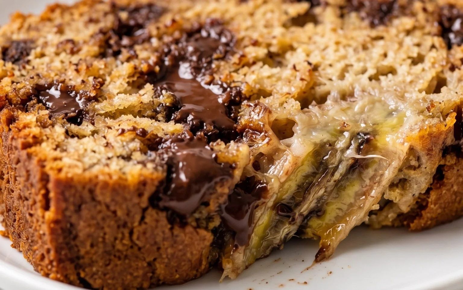 Easy Chocolate Chip Banana Bread