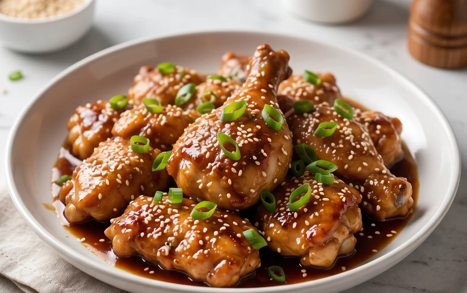 Healthy Sesame Chicken