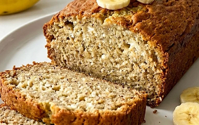 Cottage Cheese Banana Bread