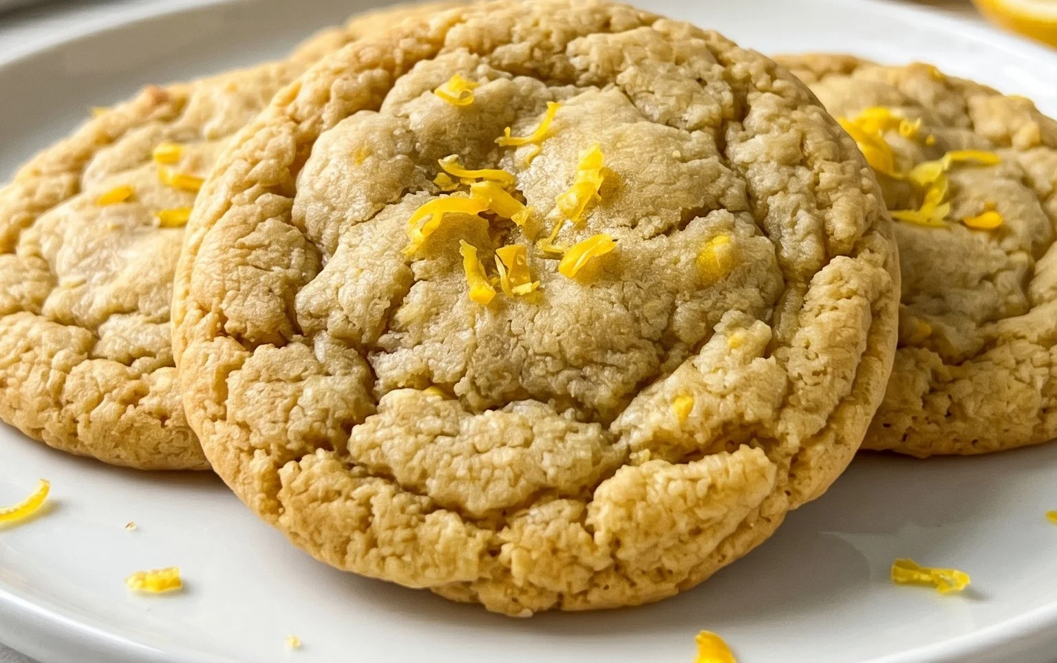 Soft & Chewy Lemon Cookies