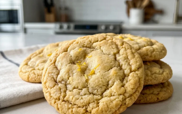 Soft & Chewy Lemon Cookies