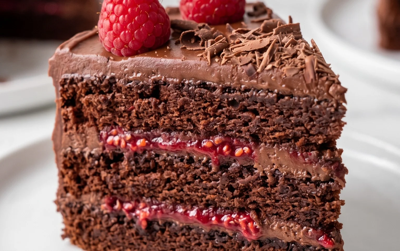 Chocolate Raspberry Cake