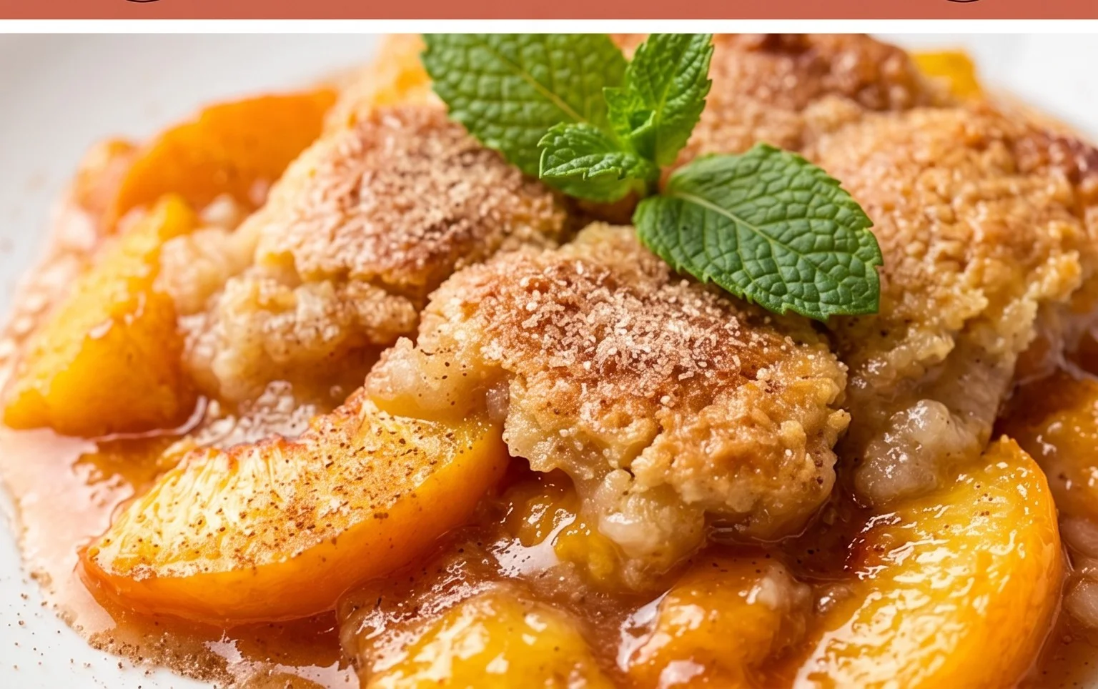 Fresh Peach Cobbler