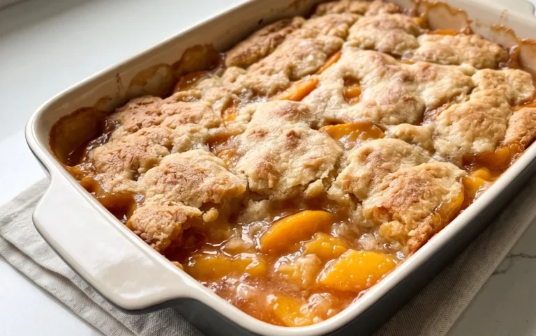 Fresh Peach Cobbler