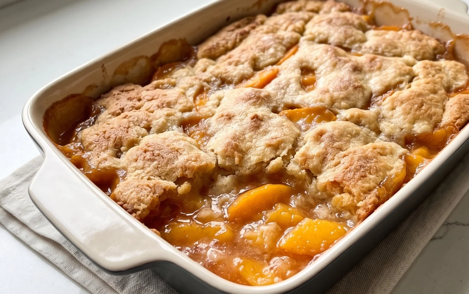 Fresh Peach Cobbler