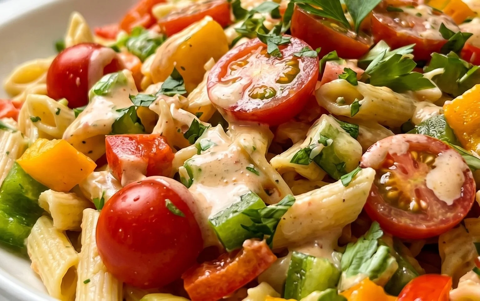 French Dressing Pasta Salad