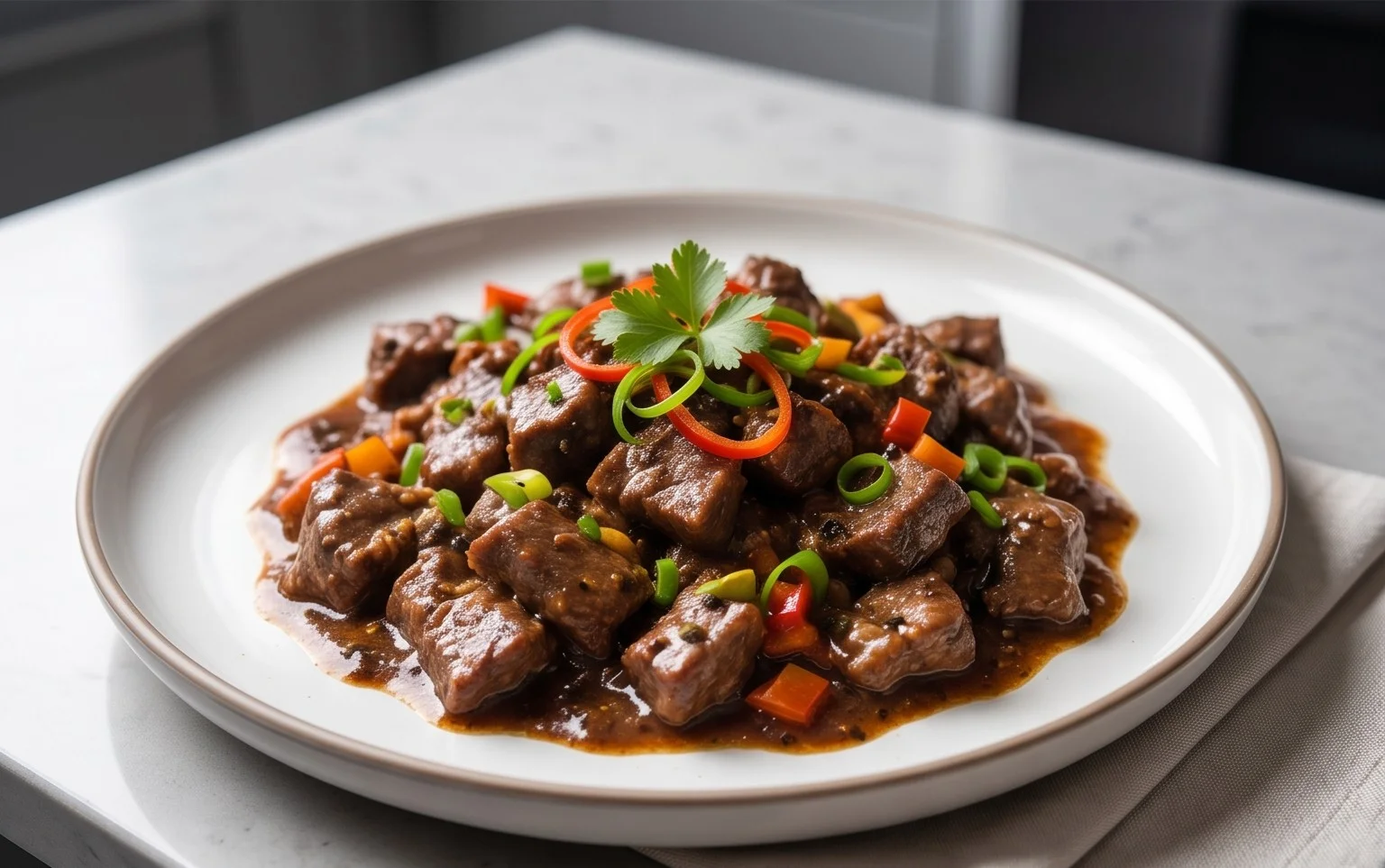 Black Pepper Beef