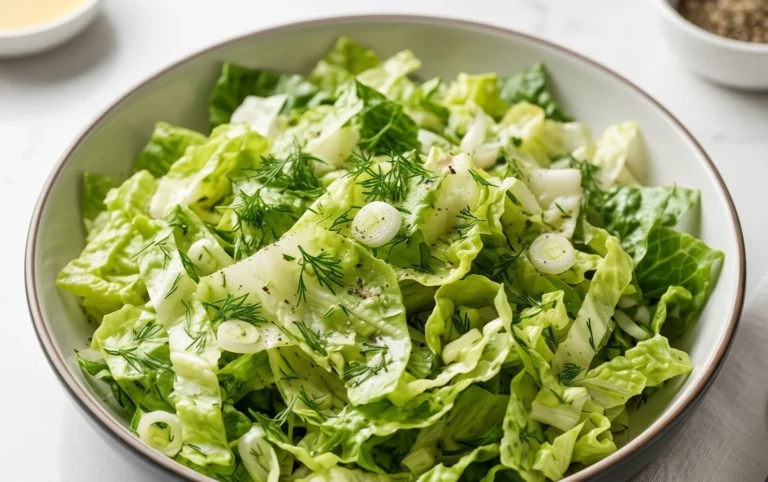 Maroulosalata (Greek Lettuce Salad)