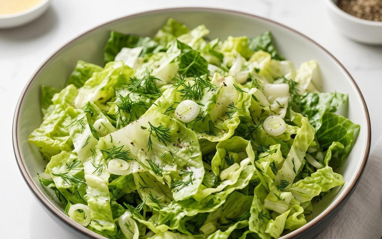 Maroulosalata (Greek Lettuce Salad)