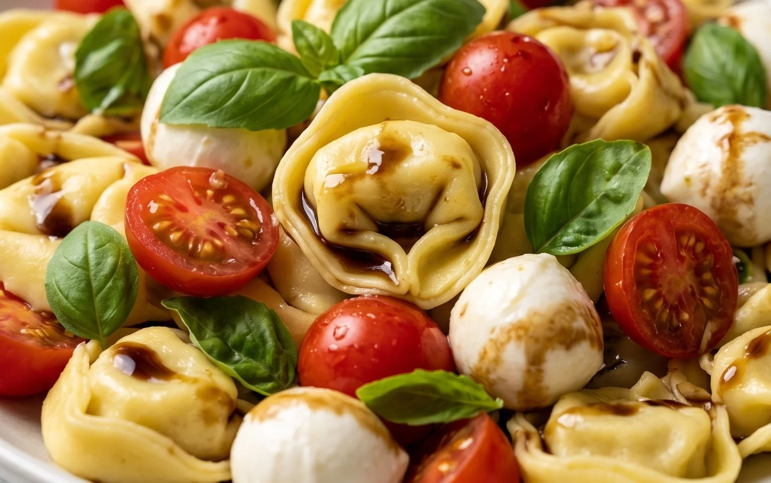 Tortellini Caprese Salad