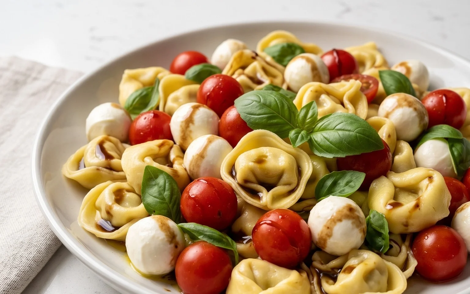 Tortellini Caprese Salad