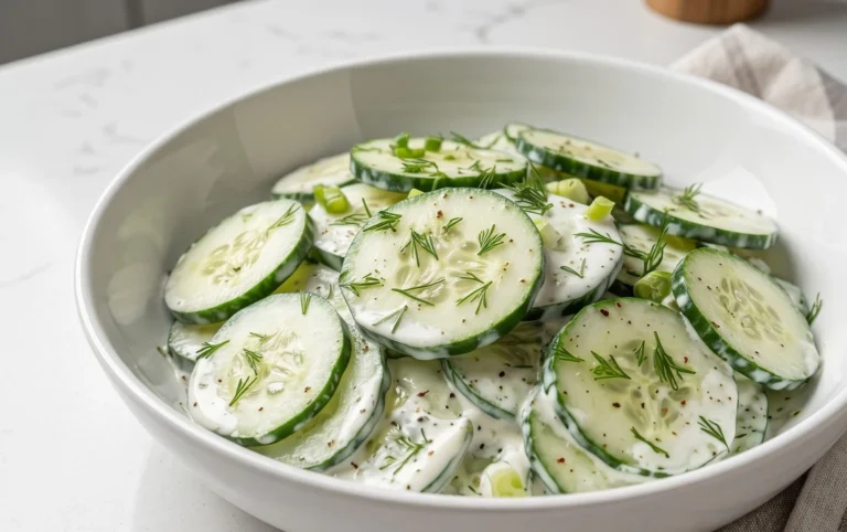 Polish Cucumber Salad