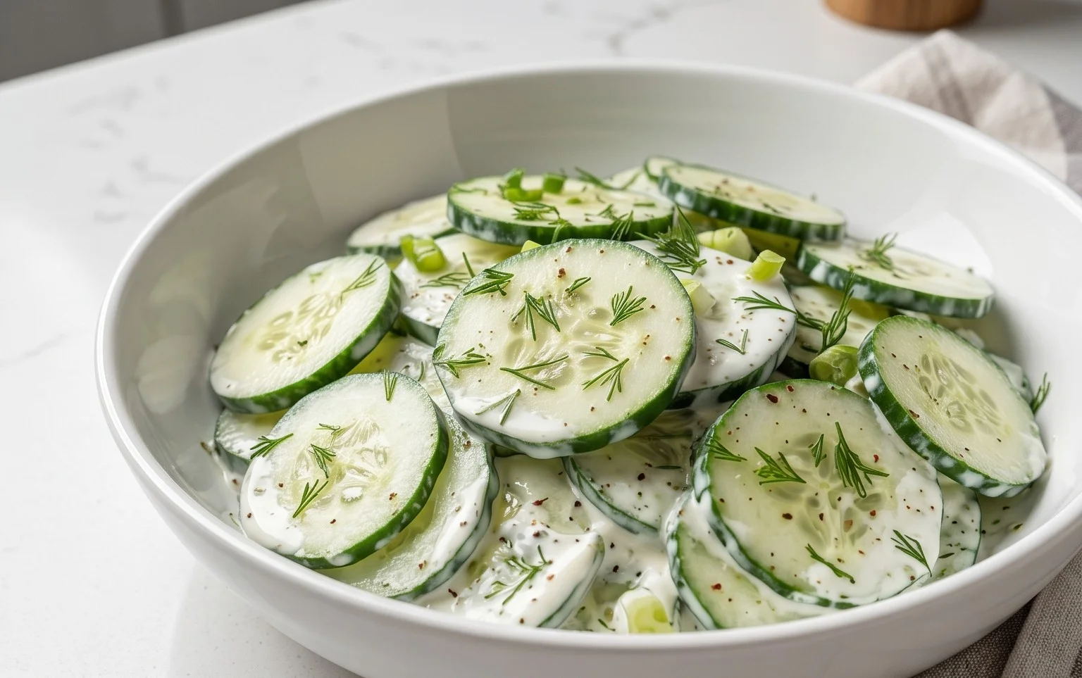 Polish Cucumber Salad