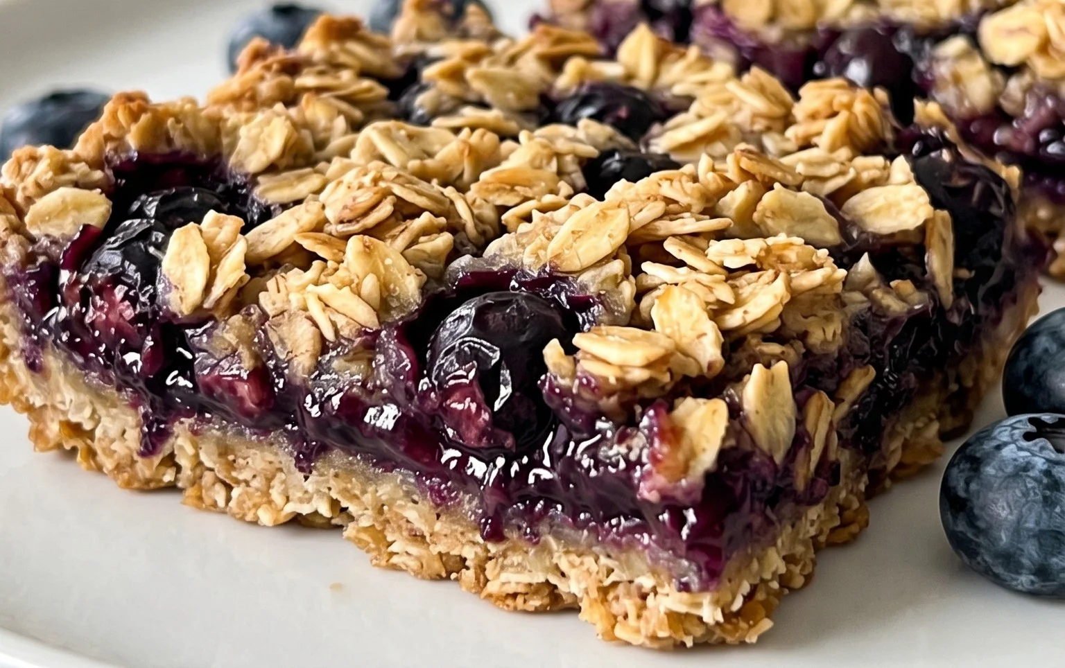 Blueberry Oatmeal Bars