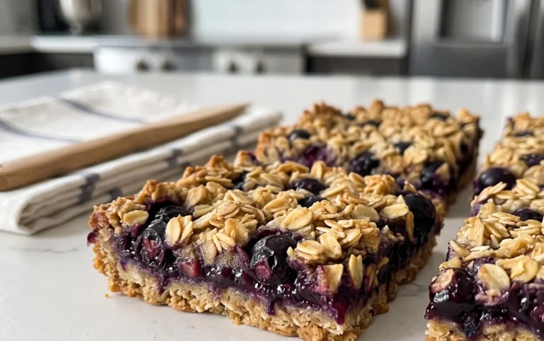 Blueberry Oatmeal Bars