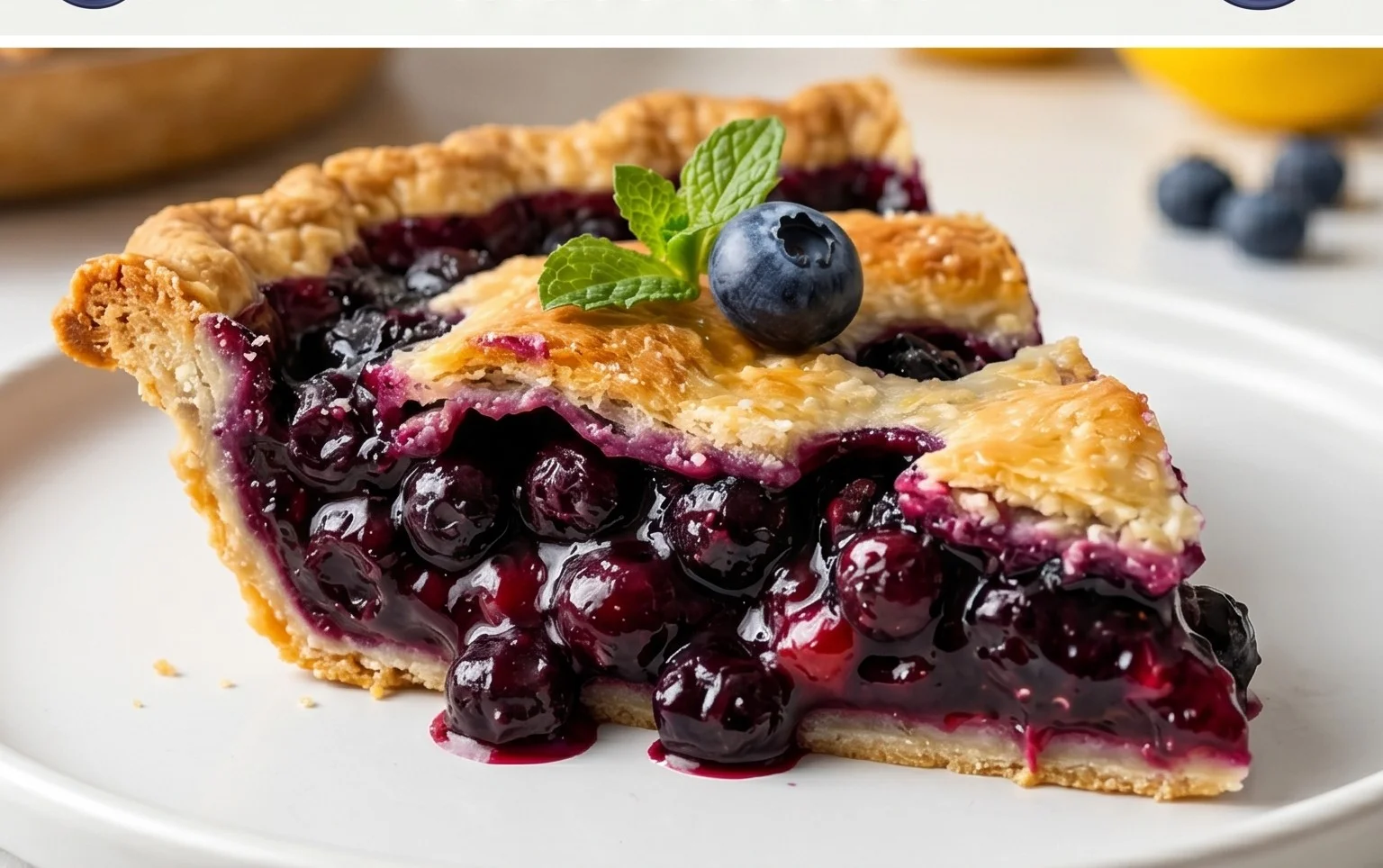 The Best Blueberry Pie Recipe