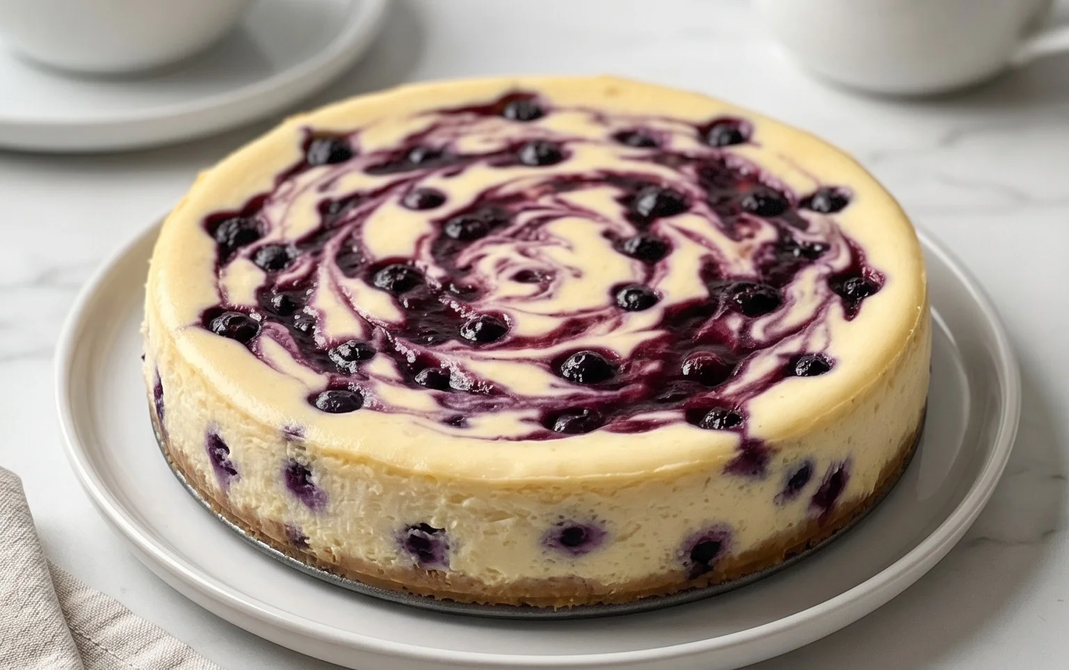 Lemon Blueberry Cheesecake