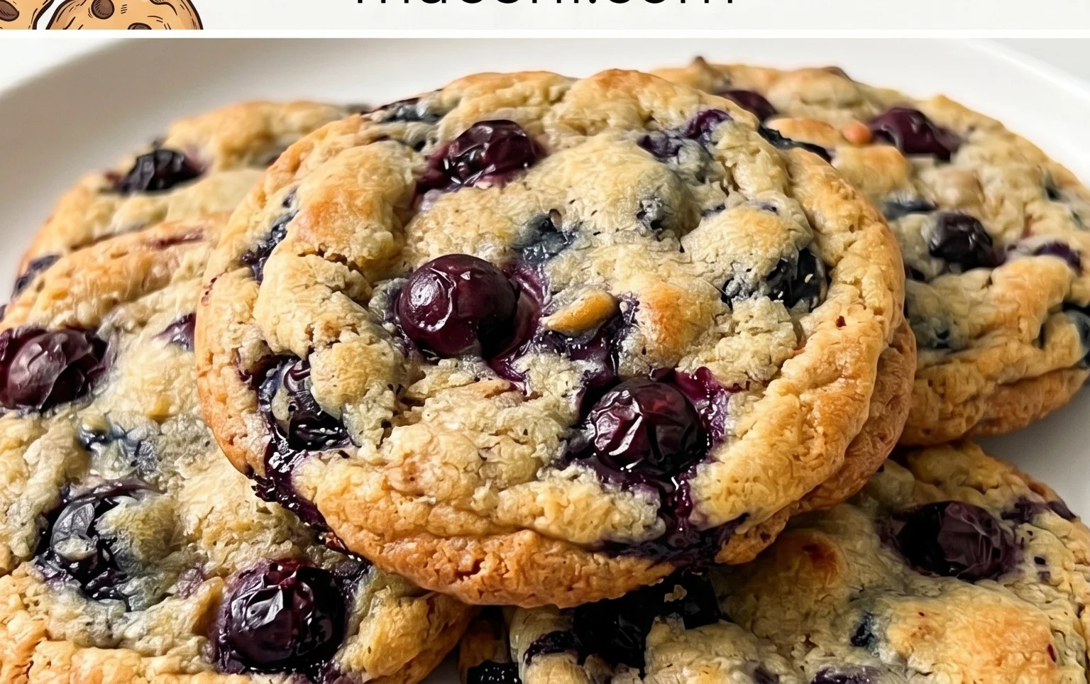 Best Ever Blueberry Cookies