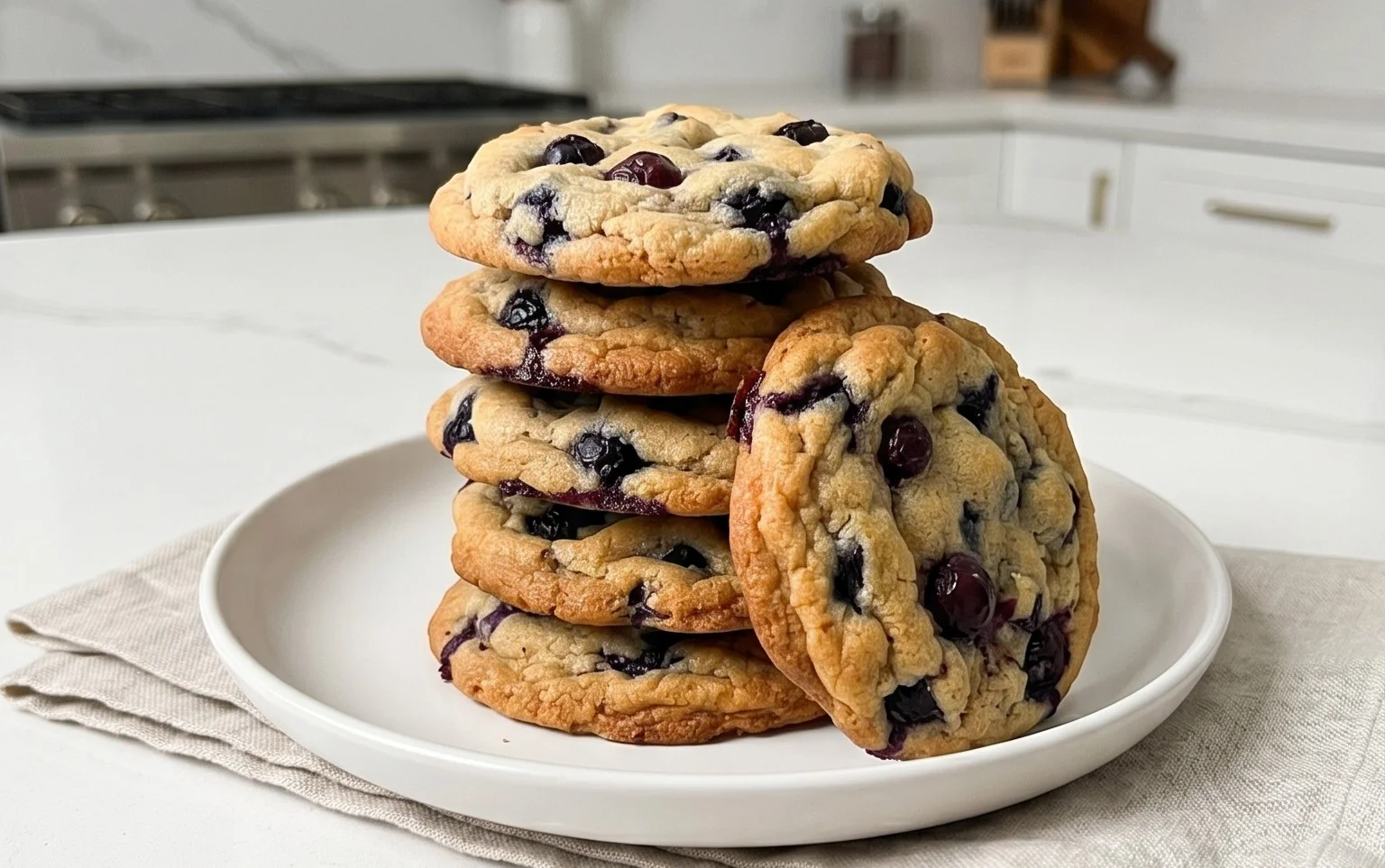 Best Ever Blueberry Cookies