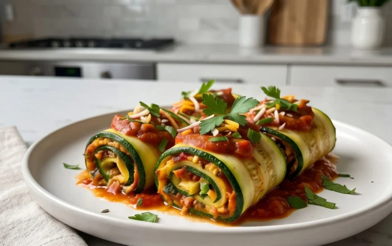 Vegan Zucchini Rollatini