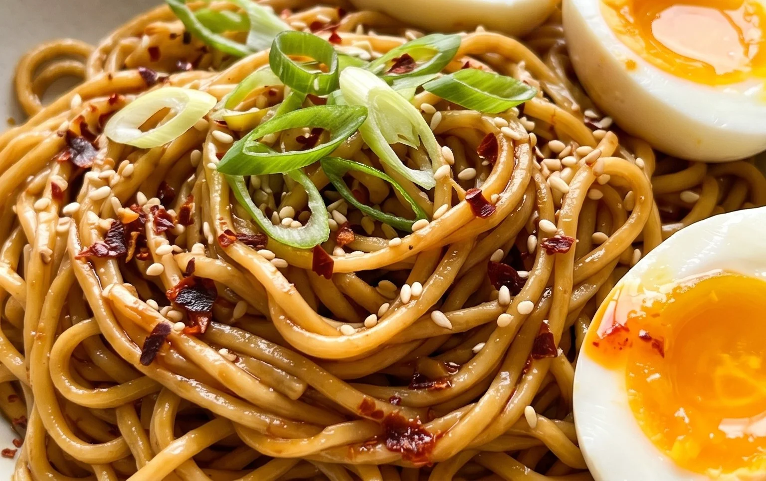 Easy Saucy Ramen Noodles