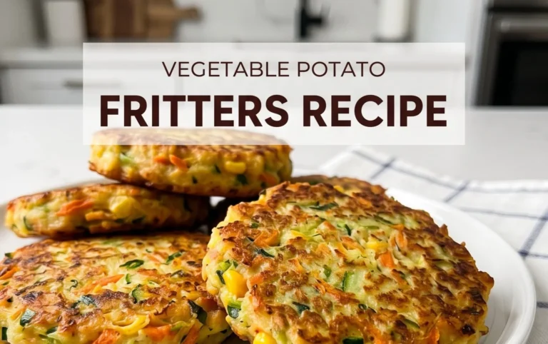 Vegetable Potato Fritters