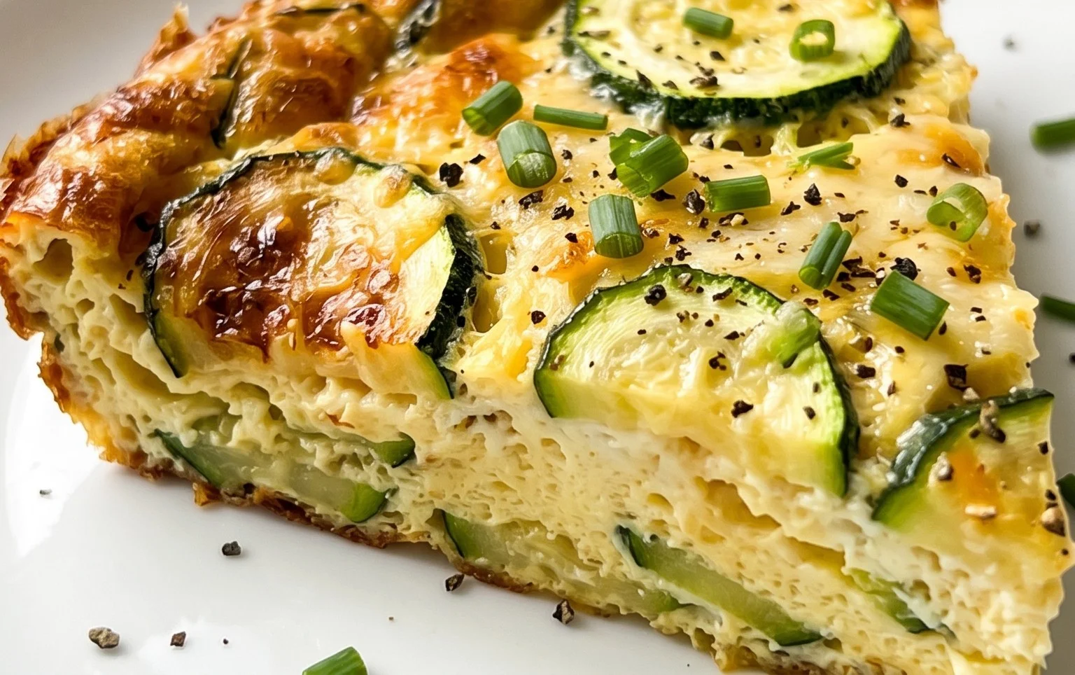 Crustless Zucchini Quiche Recipe