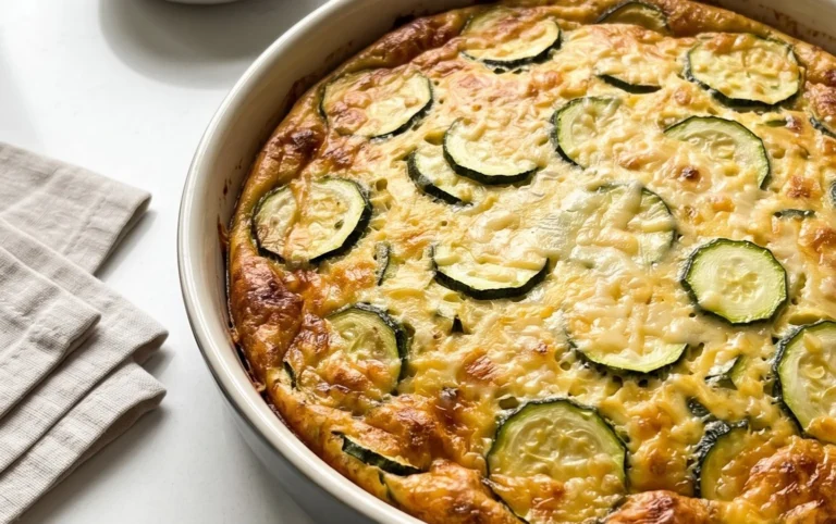 Crustless Zucchini Quiche Recipe
