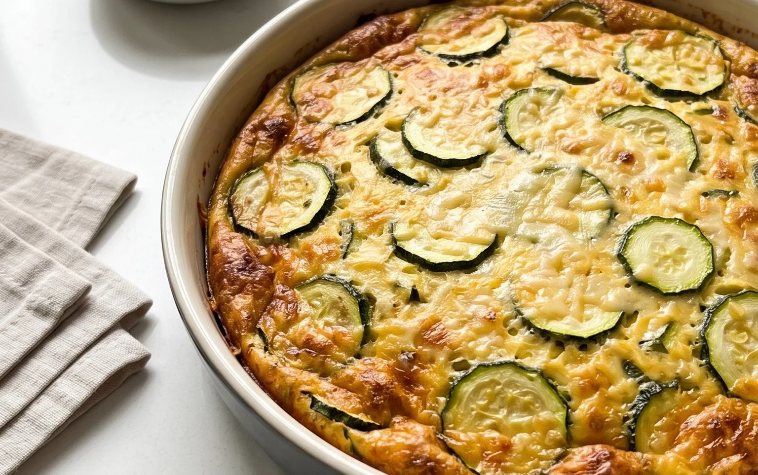Crustless Zucchini Quiche Recipe