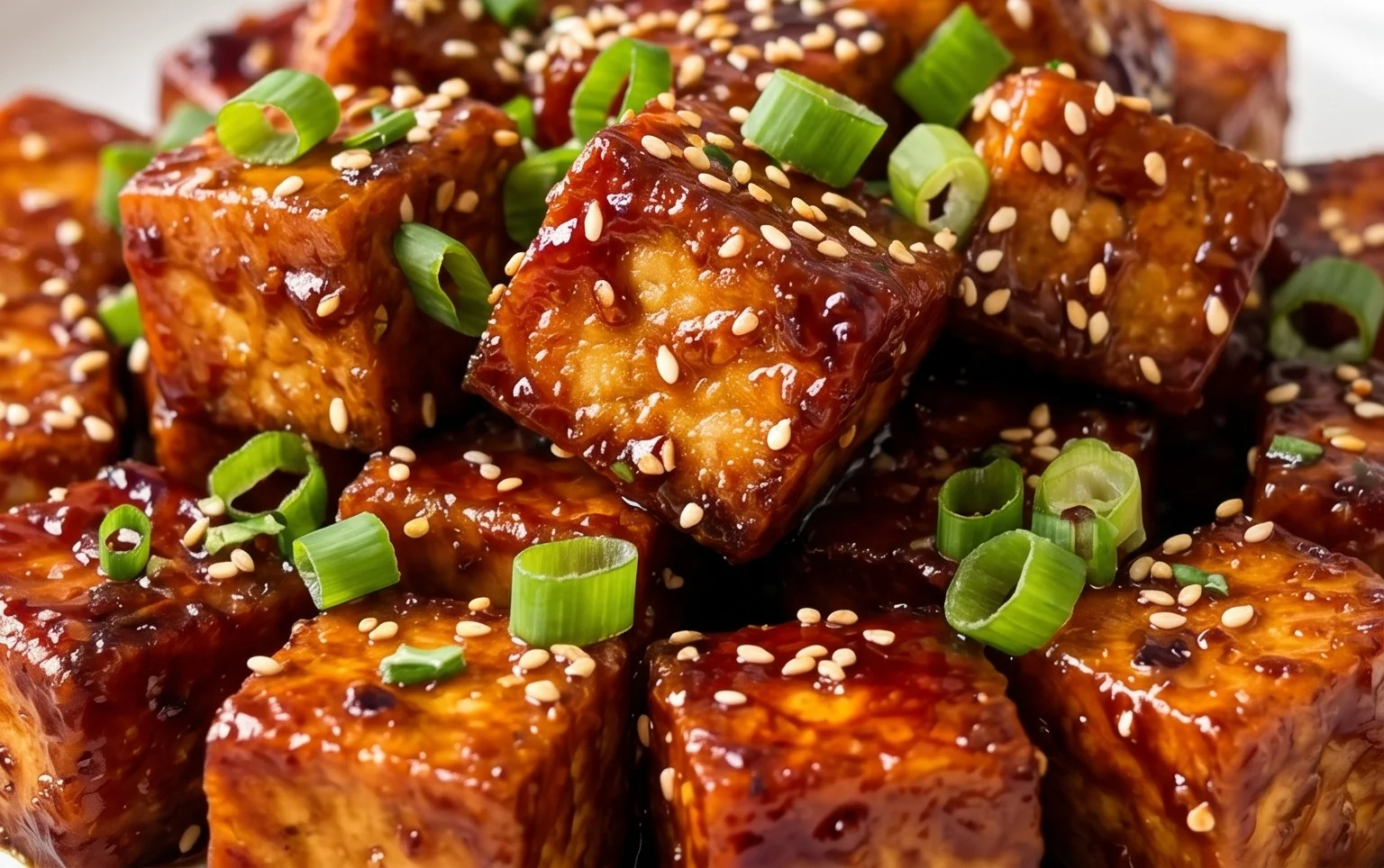 Honey Garlic Tofu