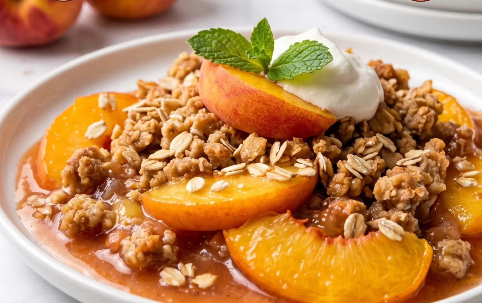 Peach Crisp