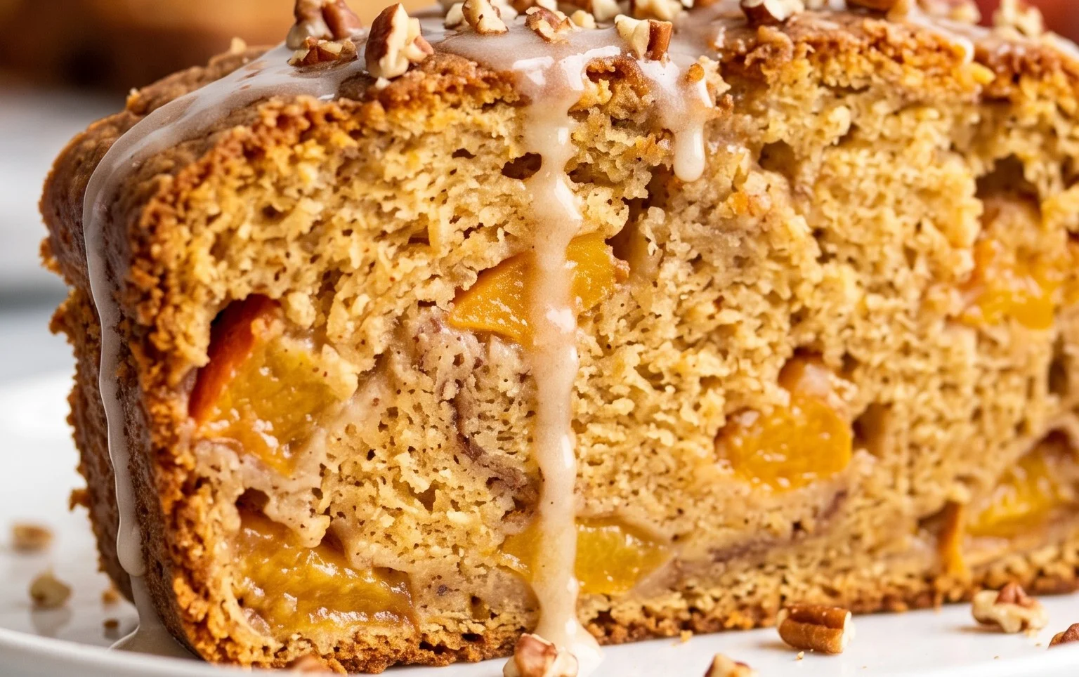Spiced Peach Bread