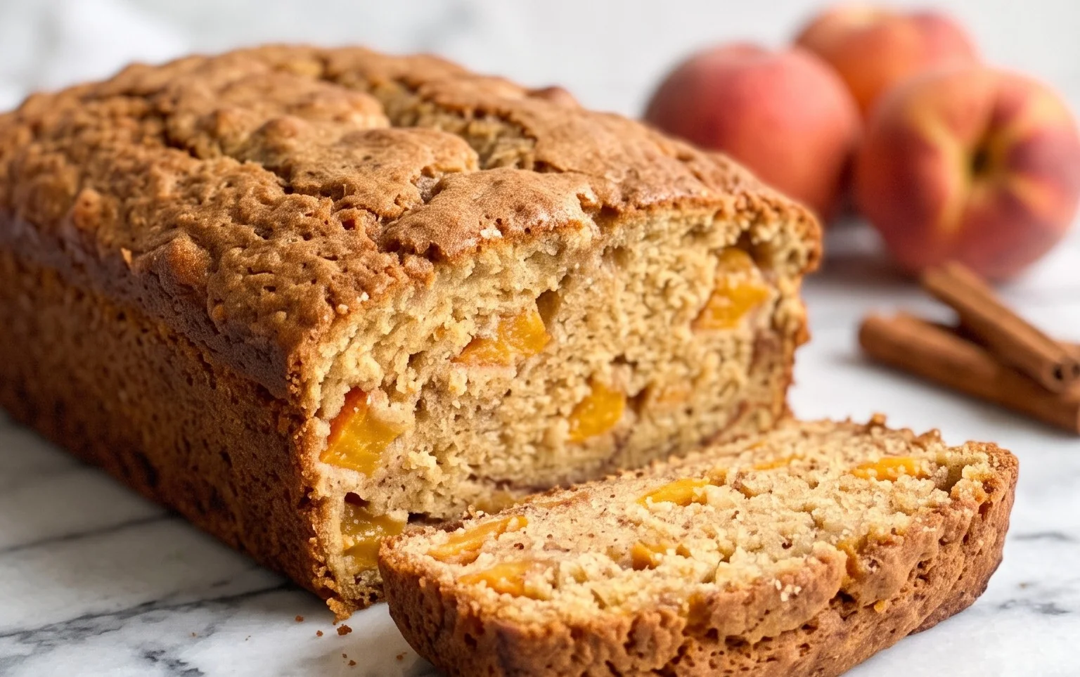 Spiced Peach Bread