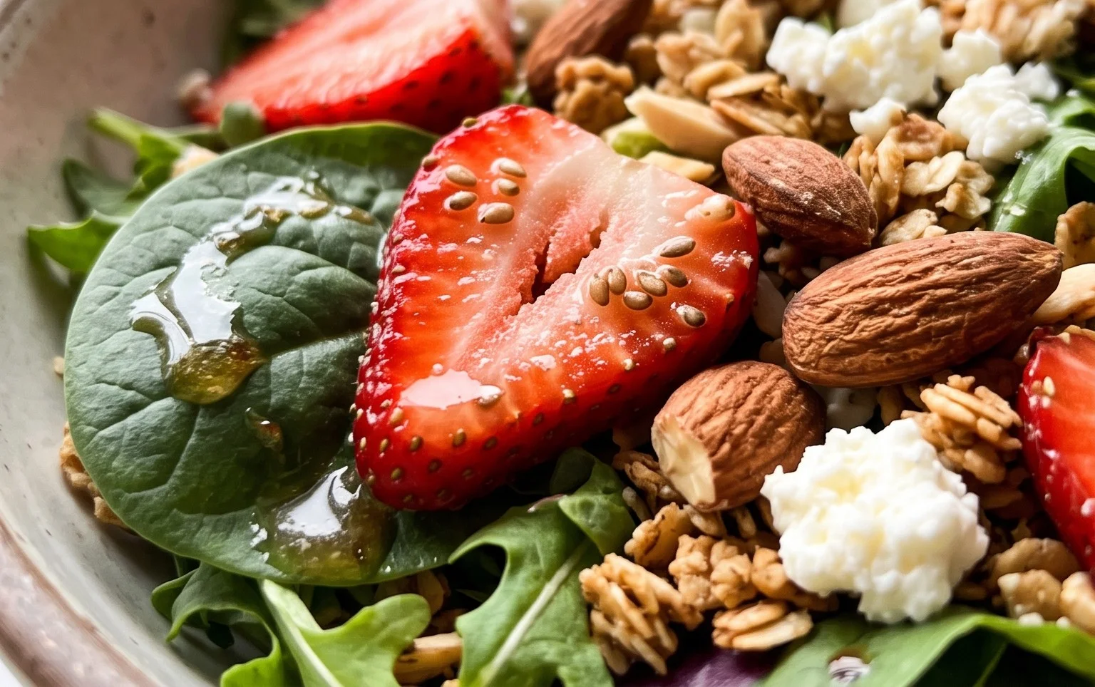 Strawberry Crunch Salad