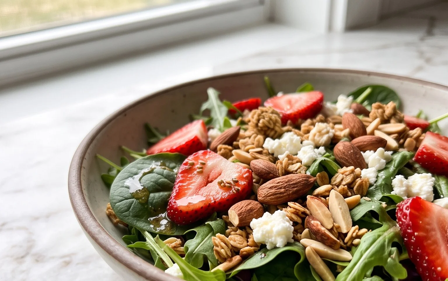 Strawberry Crunch Salad