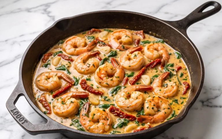 Tuscan Shrimp (One-Pan, 30-Minute Dinner)