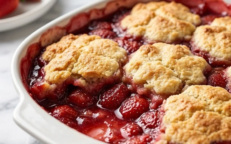 Strawberry Cobbler