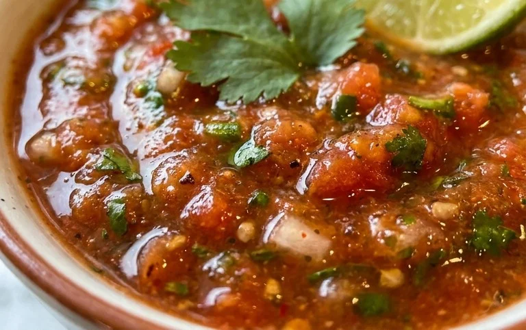 Blender Salsa (Restaurant Style Salsa)