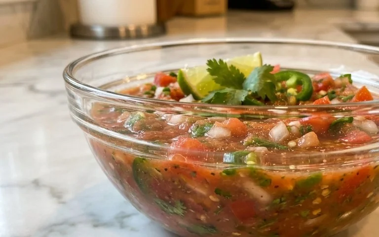 Blender Salsa (Restaurant Style Salsa)