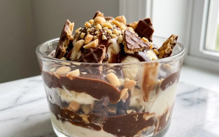 Buster Bar Ice Cream Dessert
