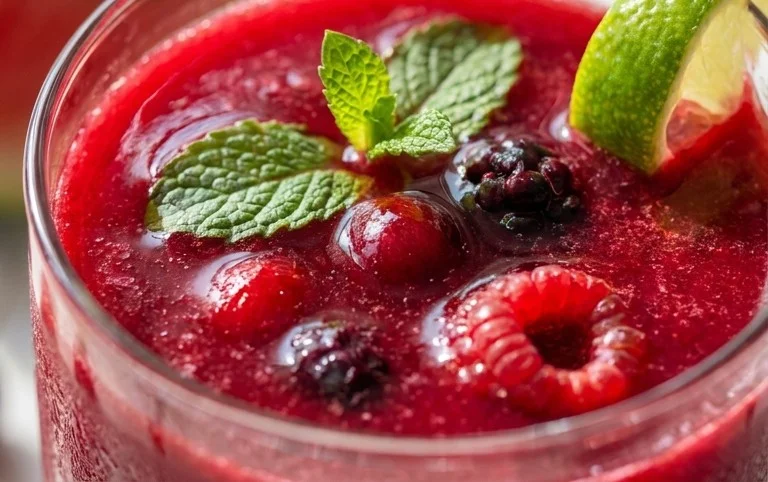 Watermelon Cherry Berry Beet Juice