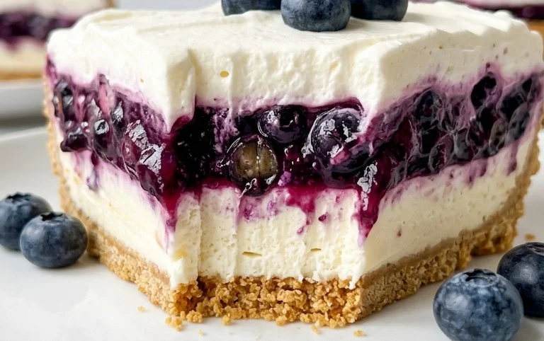 No-Bake Blueberry Yum Yum