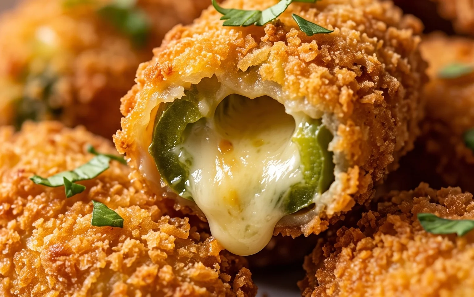 Fried Jalapeno Popper Bites