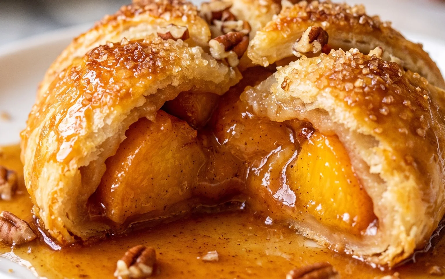 Peach Dumplings